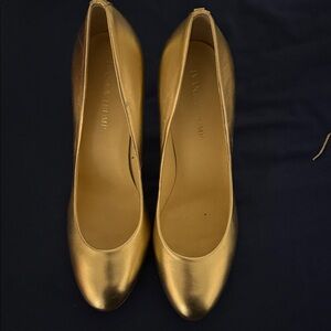 Ivanka Trump Gold Women's Heels